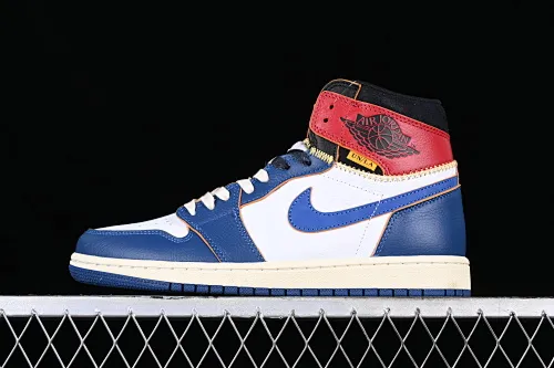 All categories Air Jordan Jordan series basketball shoes Air Jordan 1 High Air Jordan 1 x Union AJ1 Joe 1 limited edition four-color deconstruction stitching basketball shoes BV1300-146